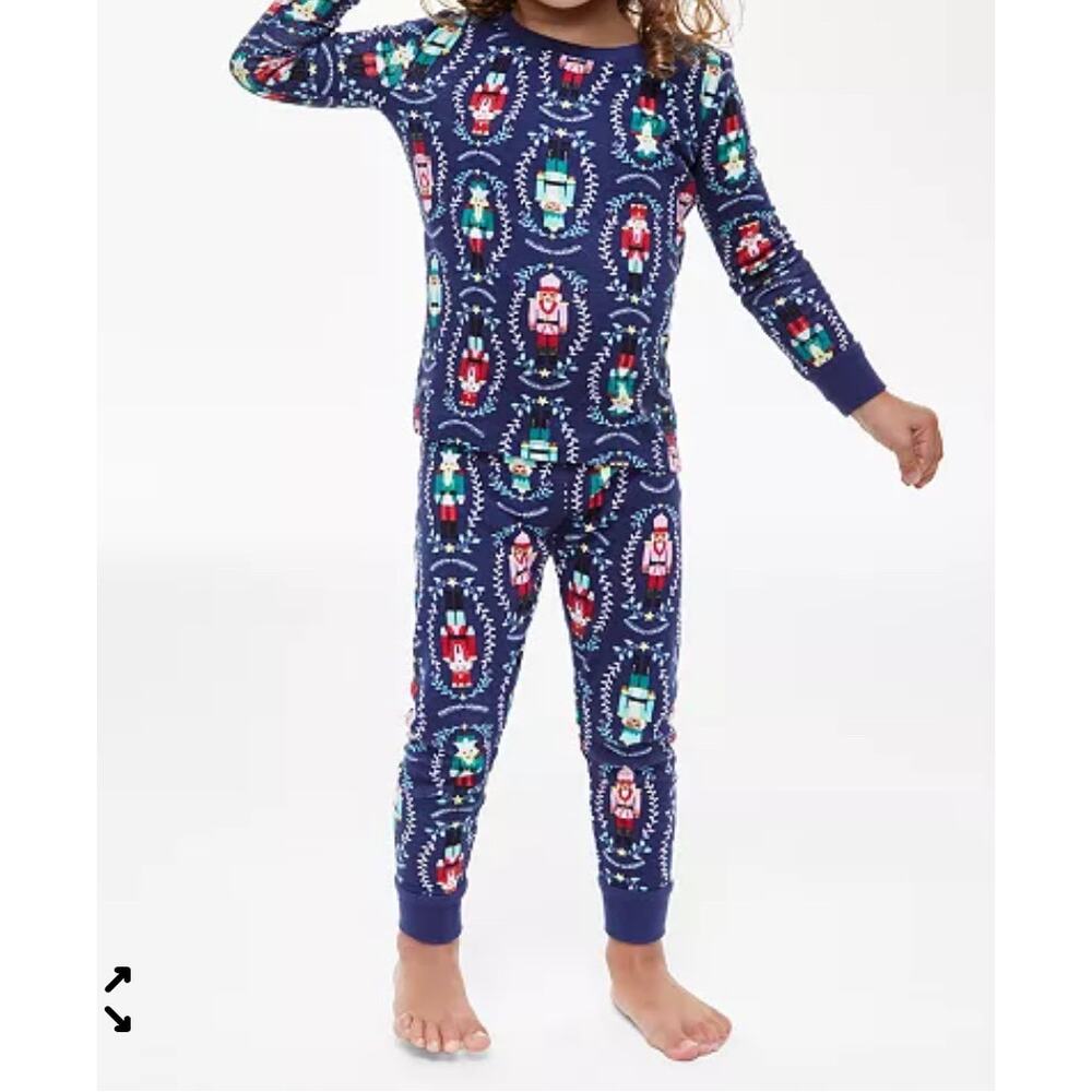 Brand New Holiday Lane Toddler Size 2T Nutcracker Plaid Pajama Set Christmas